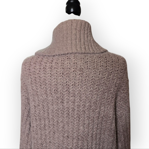 Anthropologie Maeve Cowl-Neck Pullover Heavy Knit Sweater Size Medium - Picture 5 of 16